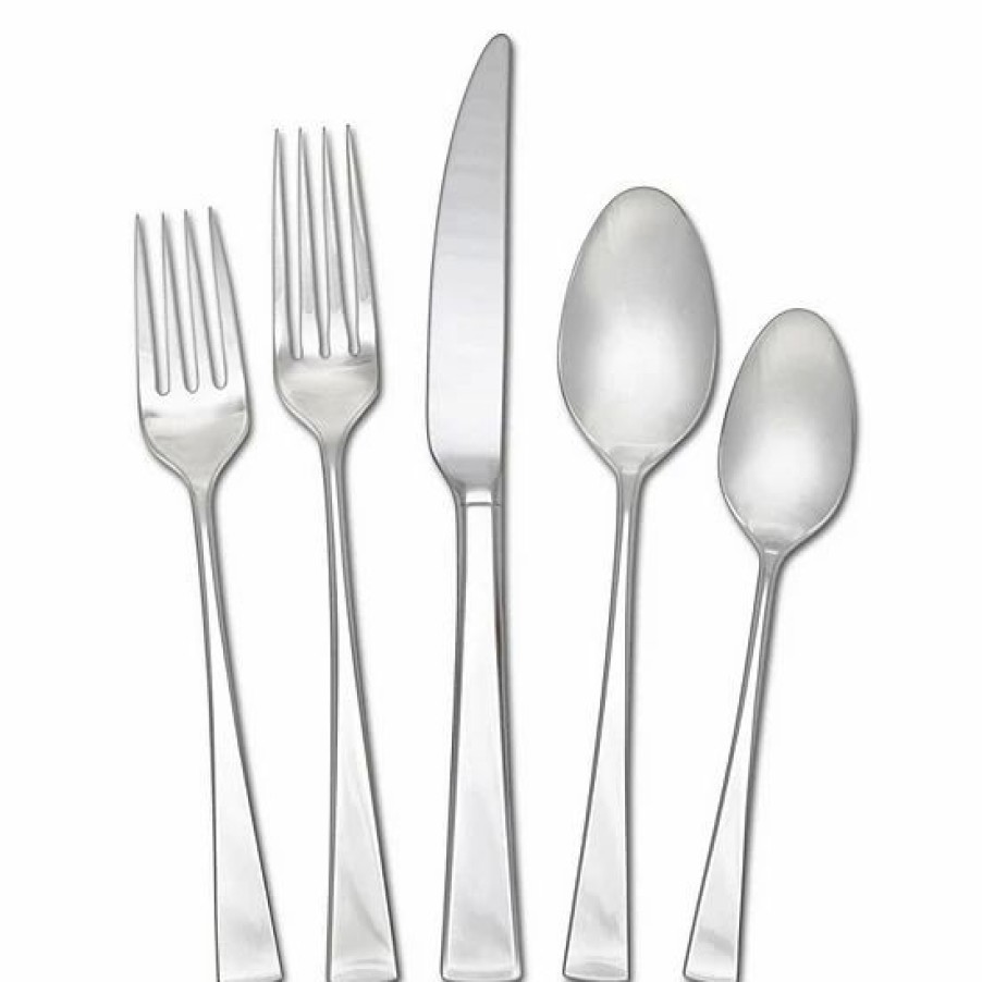 Kitchen & Dining * | Mikasa Lucia 65-Pc. Flatware Set