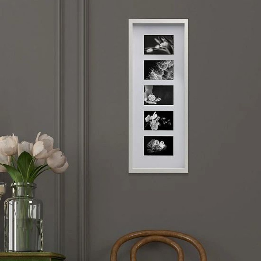 Home Decor * | Mikasa 5-Opening Mdf Wall Collage Frame