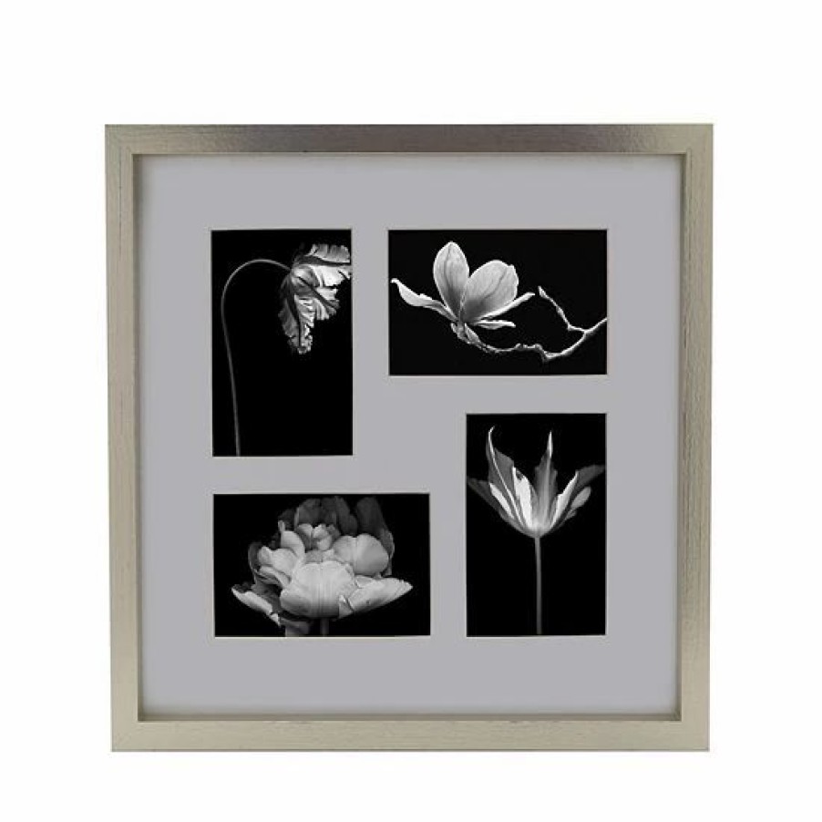 Home Decor * | Mikasa Contemporary 4-Opening Collage Frame