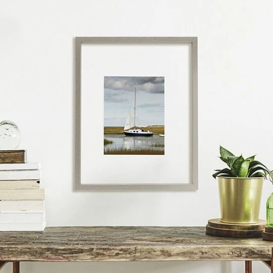 Home Decor * | Mikasa Floating Portrait 8 X 10 Frame