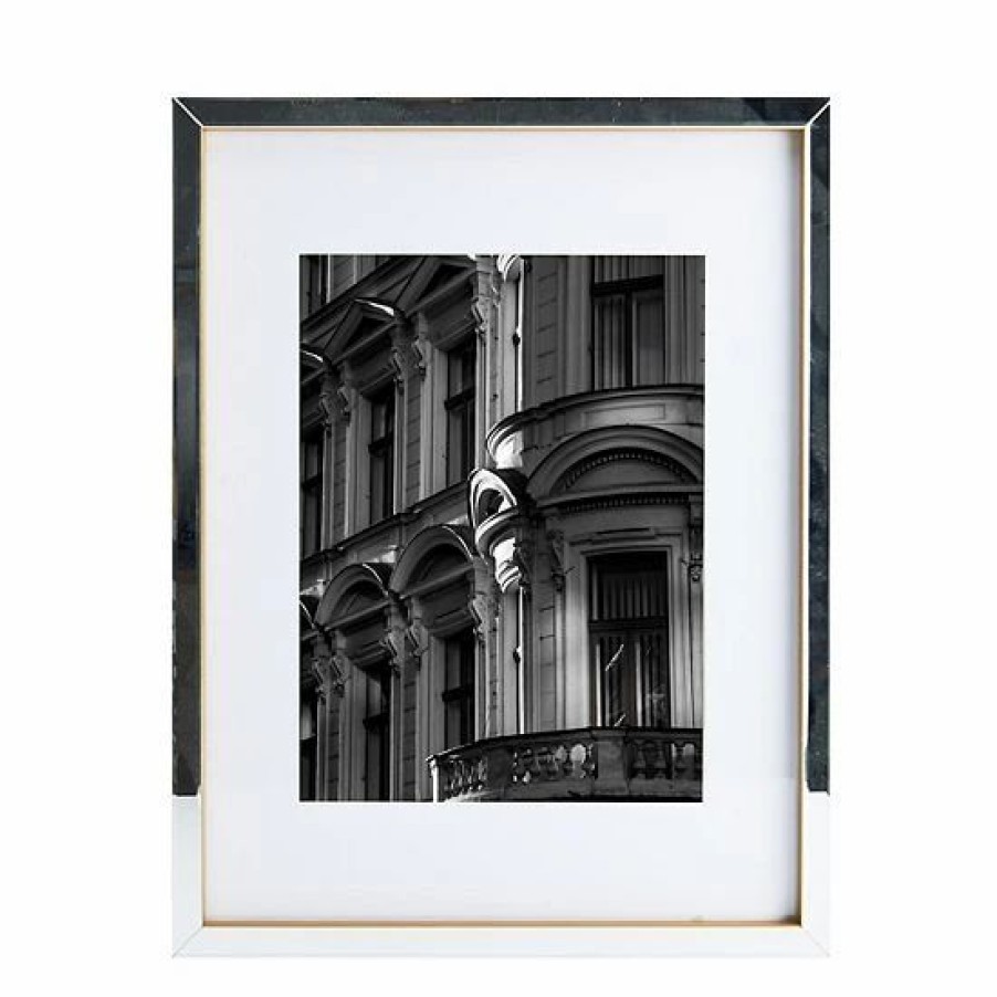 Home Decor * | Mikasa Mirrored 11 X 14 Frame