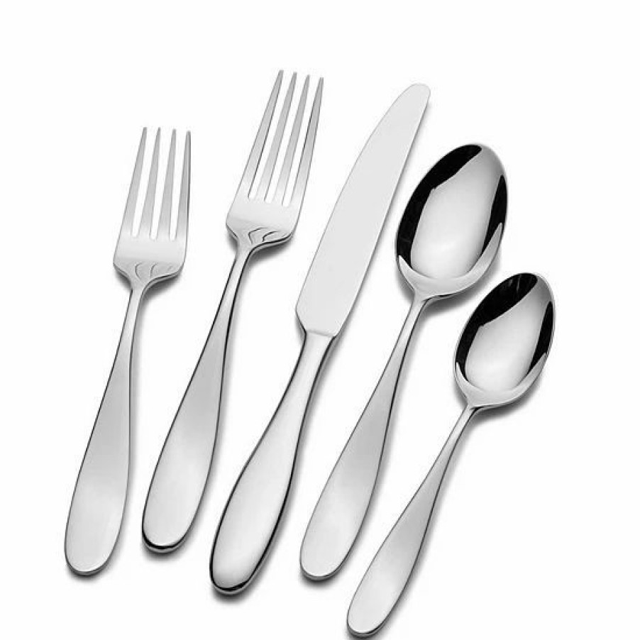 Kitchen & Dining * | Mikasa Hamilton 20-Pc. Flatware Set