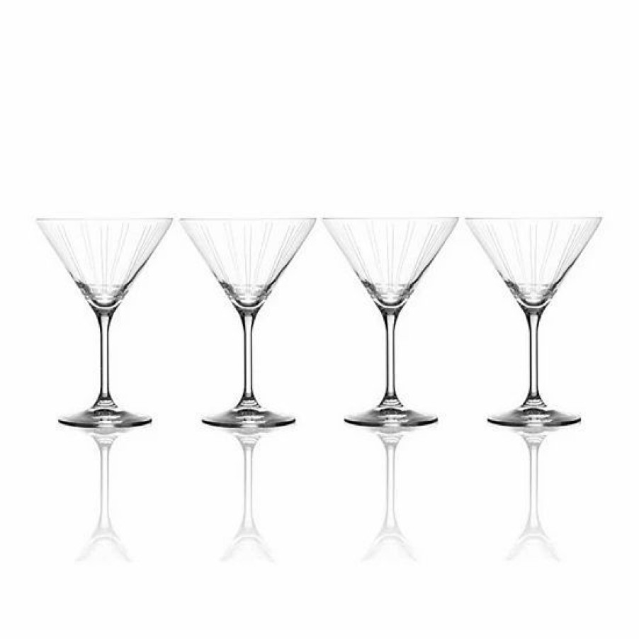 Kitchen & Dining * | Mikasa Berlin 4-Pc. Martini Glass Set