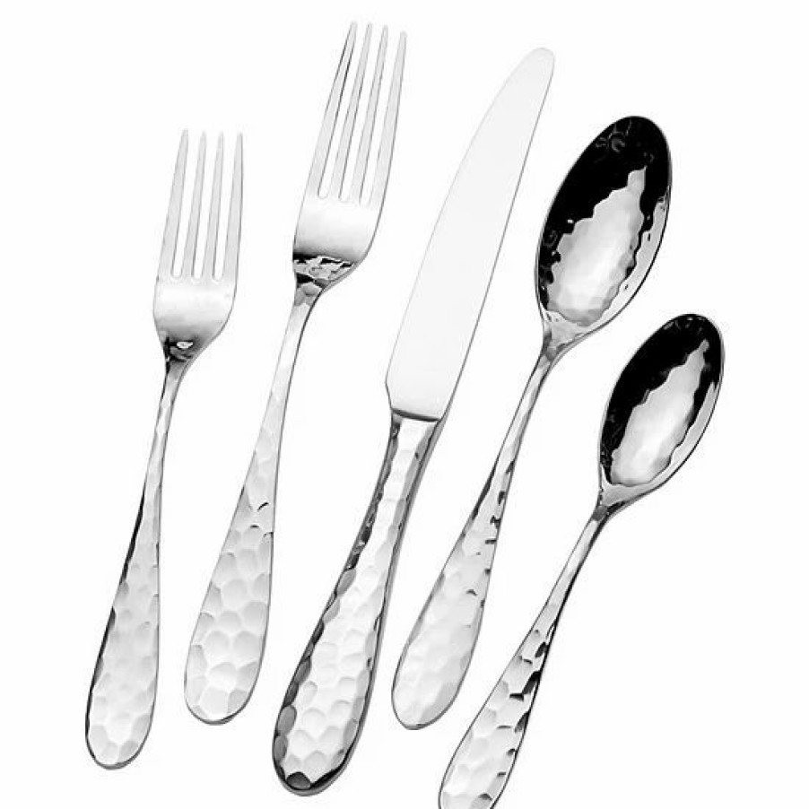 Kitchen & Dining * | Mikasa Lilah 45-Pc. Flatware Set