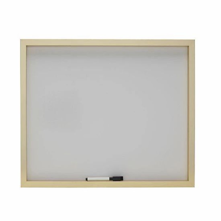 Home Decor * | Mikasa Dry Erase Board Wall Decor & Marker 2-Piece Set