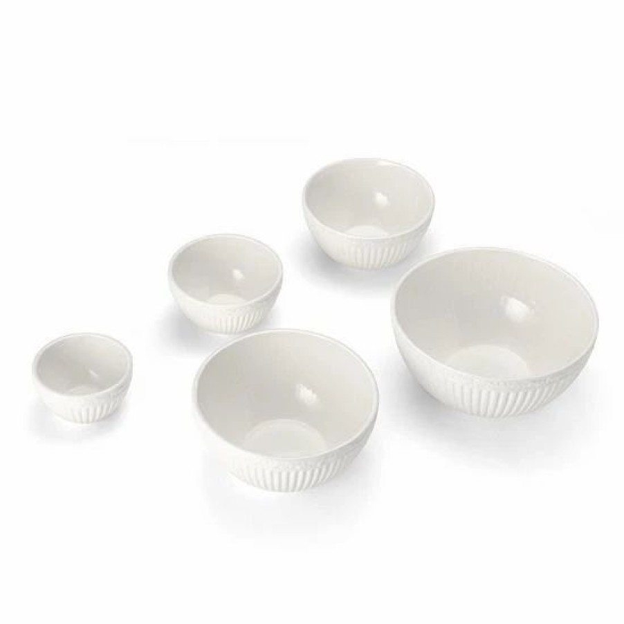 Kitchen & Dining * | Mikasa Italian Countryside 5-Pc. Stacking Bowl Set