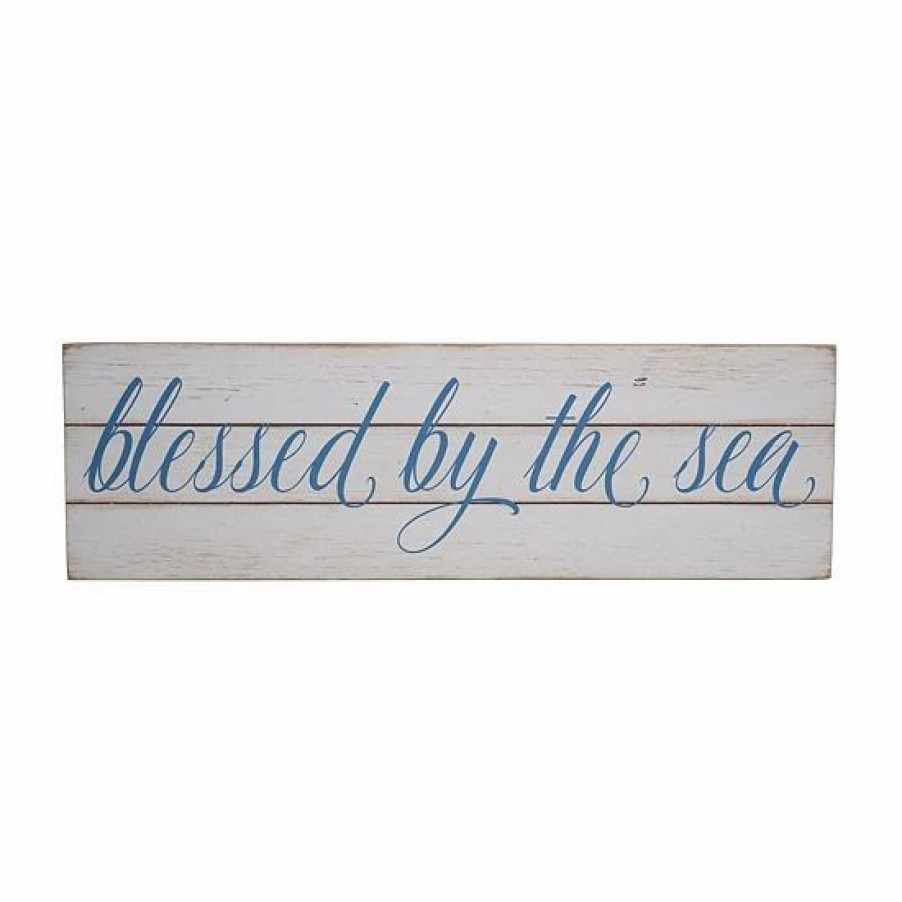 Home Decor * | Mikasa Blessed By The Sea Wall Decor