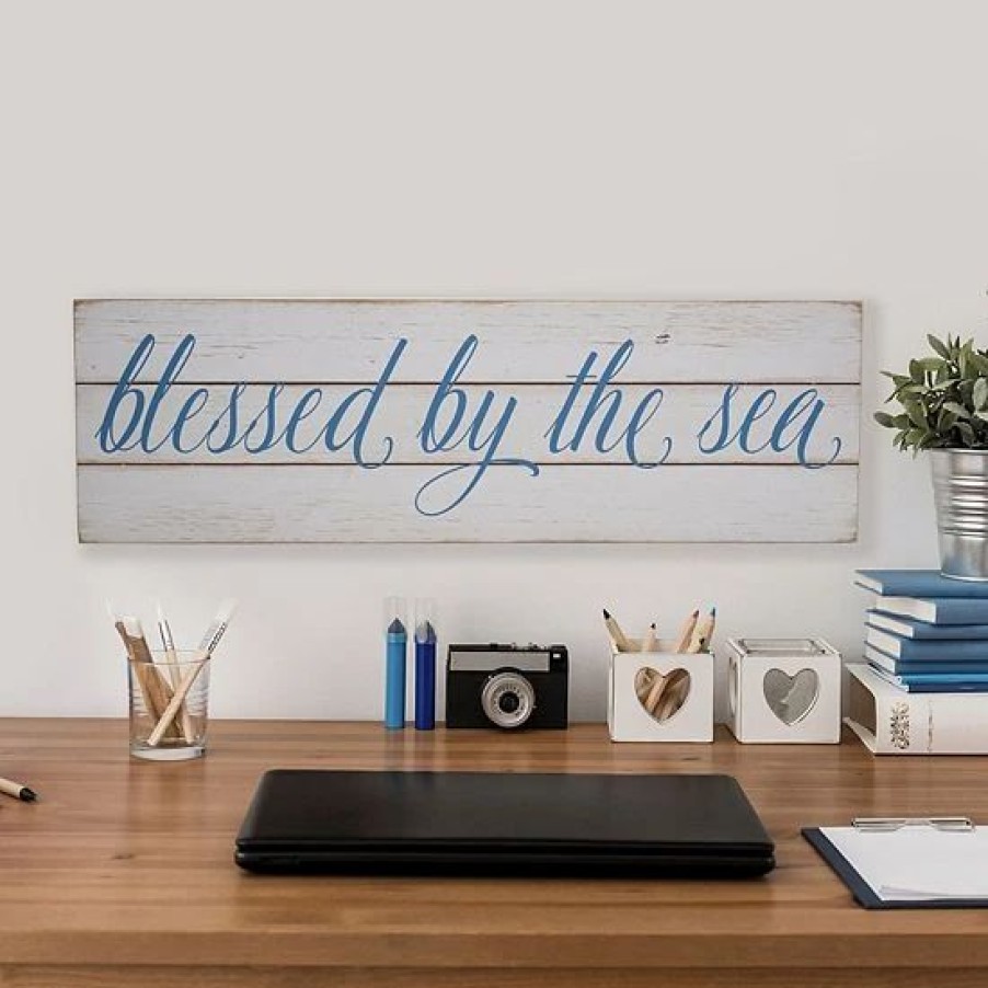 Home Decor * | Mikasa Blessed By The Sea Wall Decor