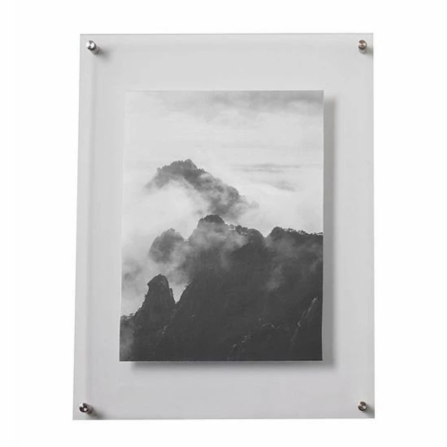 Home Decor * | Mikasa Clear Floating 11 X 14 Frame