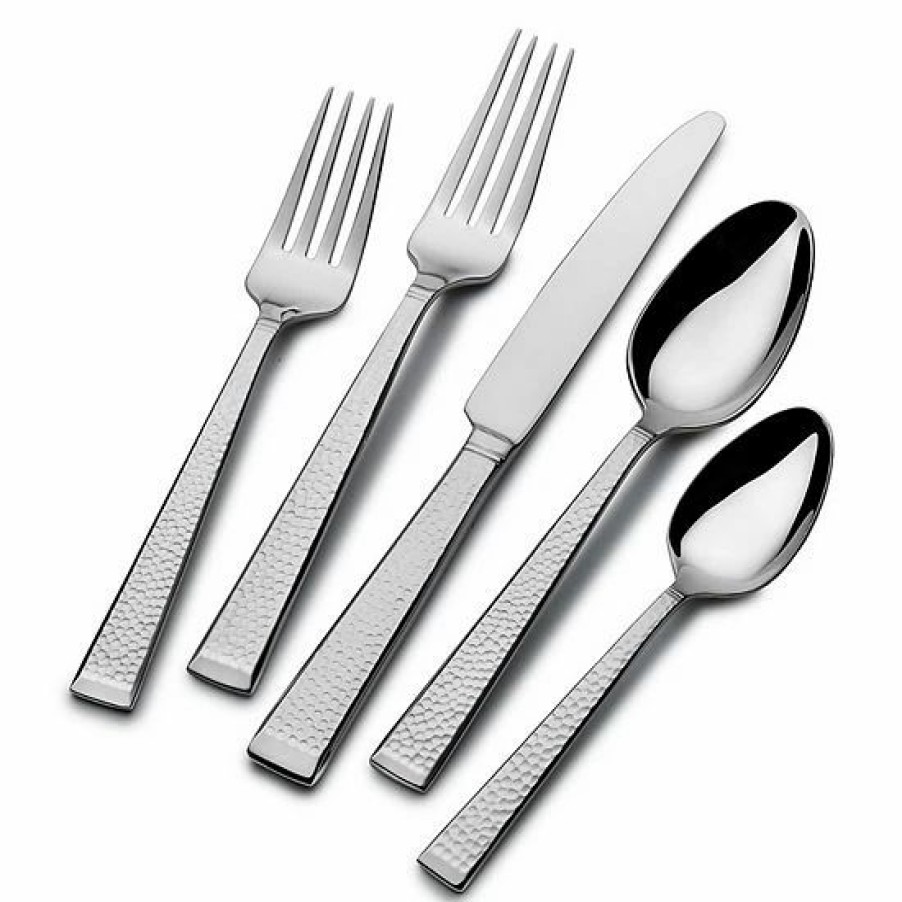 Kitchen & Dining * | Mikasa Kyler 18/10 Stainless Steel 20-Pc. Flatware Set