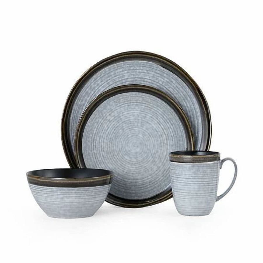 Kitchen & Dining * | Mikasa Willa Brown 16-Pc. Dinnerware Set