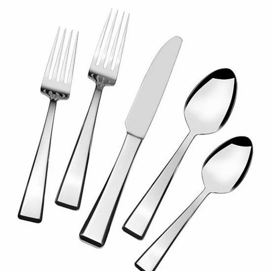 Kitchen & Dining * | Mikasa Kirkland 20-Pc. Flatware Set