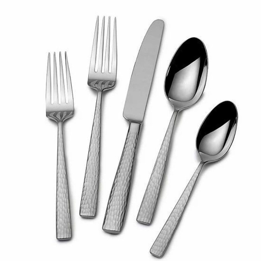 Kitchen & Dining * | Mikasa Oliver 18/10 Stainless Steel 20-Pc. Flatware Set