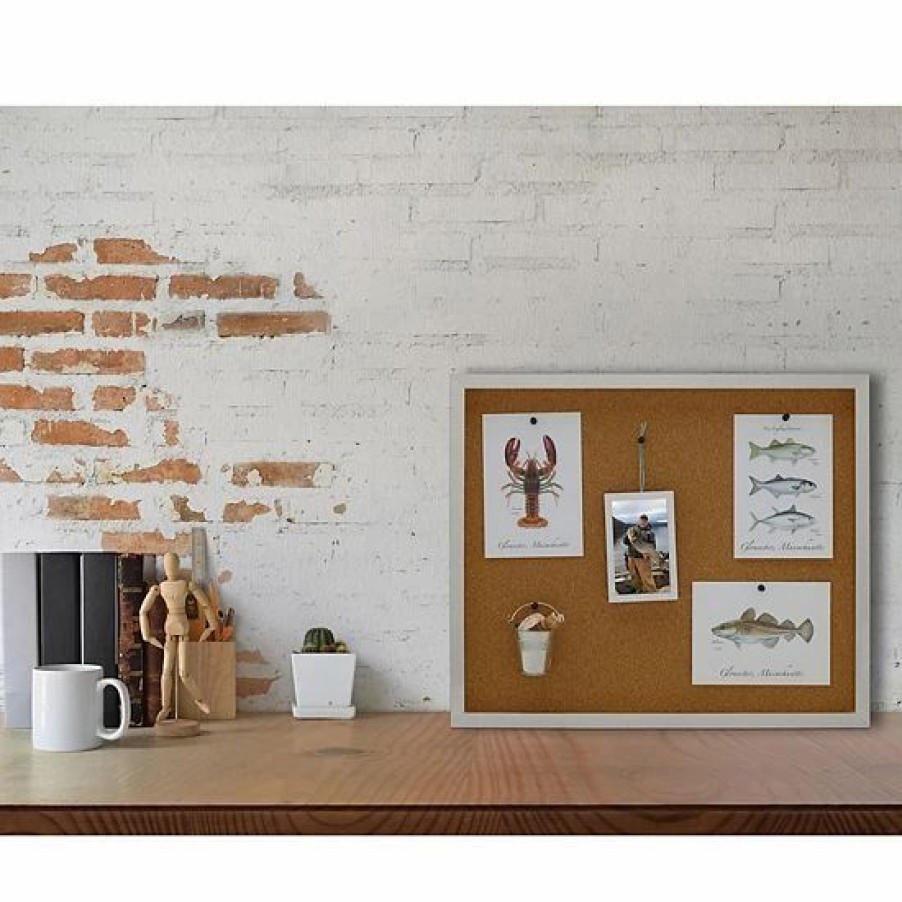 Home Decor * | Mikasa Tacks & Cork Board Wall Decor 6-Piece Set