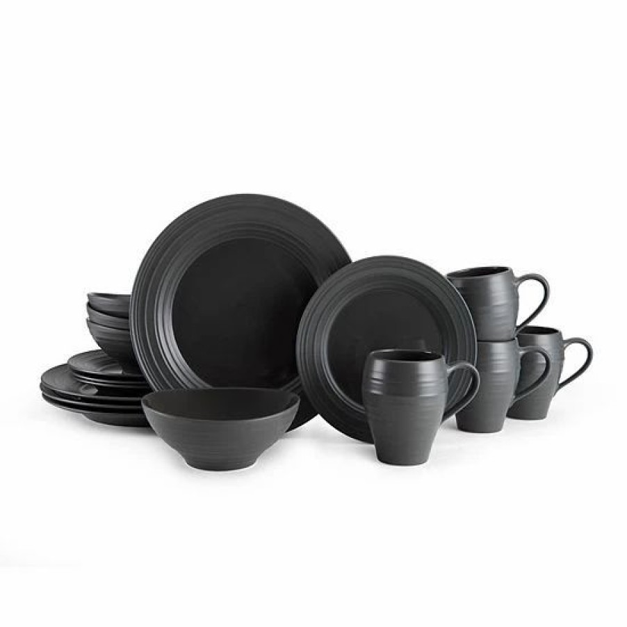 Kitchen & Dining * | Mikasa Swirl 16-Pc. Dinnerware Set