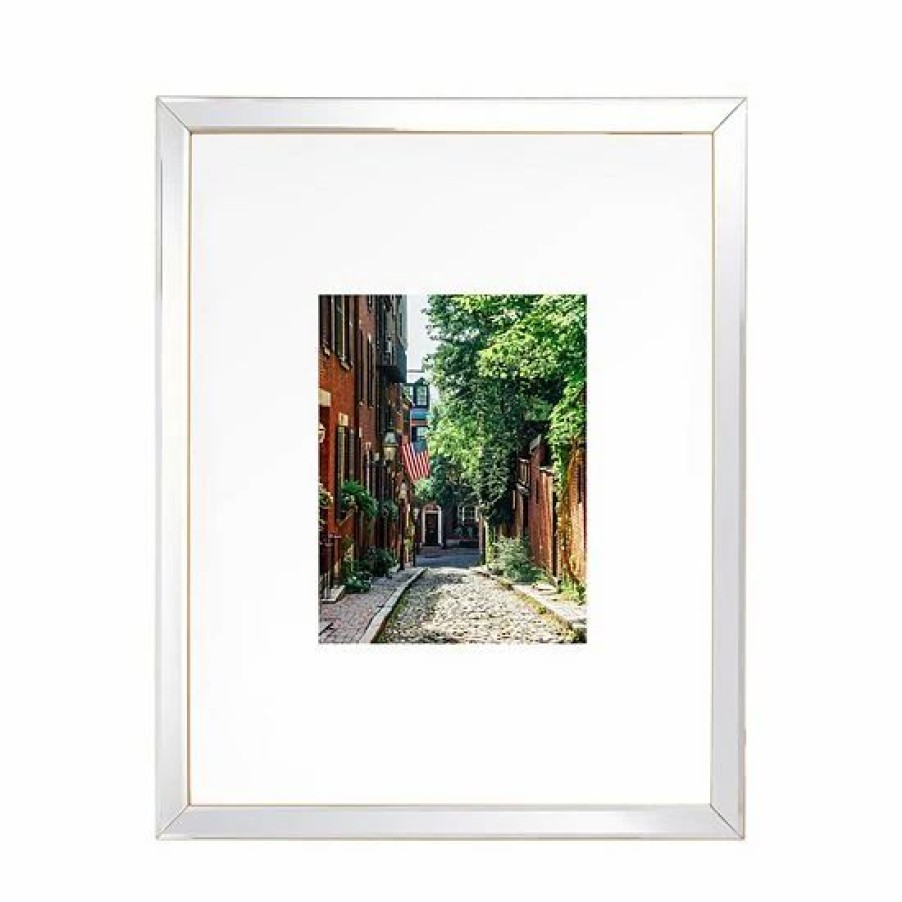 Home Decor * | Mikasa Floating Mirror Gallery 8 X 10 Frame