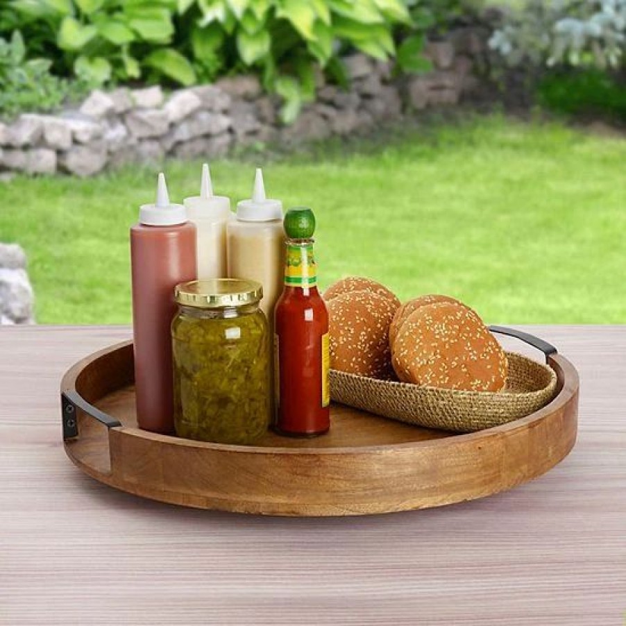 Kitchen & Dining * | Mikasa Lazy Susan Serving Tray