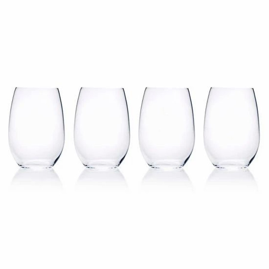 Kitchen & Dining * | Mikasa Julie 4-Pc. Stemless Wine Glass Set