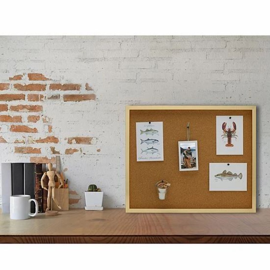 Home Decor * | Mikasa Cork Board With 5 Tacks