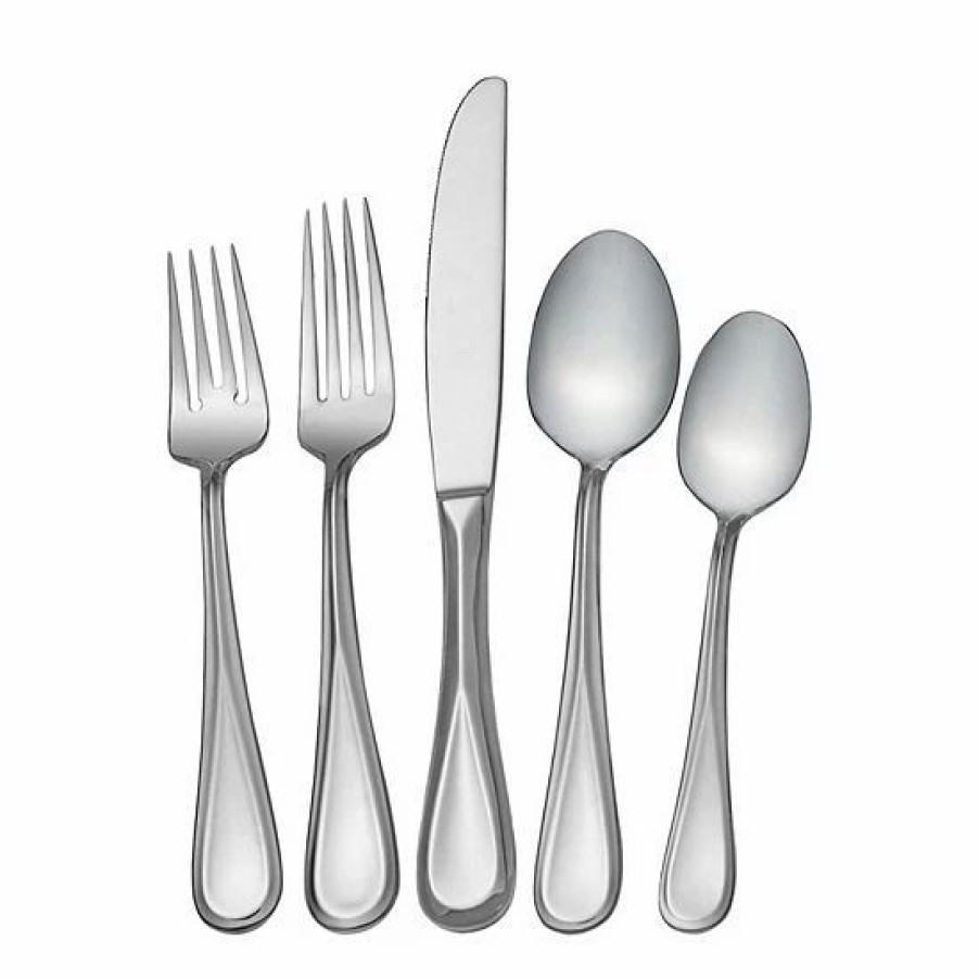 Kitchen & Dining * | Mikasa Bravo 101-Pc. Flatware Set