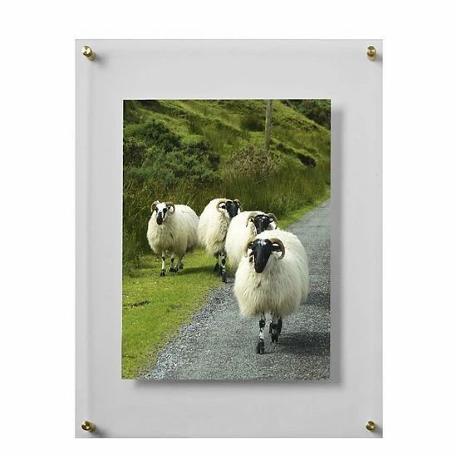 Home Decor * | Mikasa Clear 11 X 14 Floating Frame