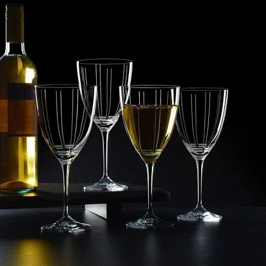 Kitchen & Dining * | Mikasa Berlin 4-Pc. White Wine Glass Set