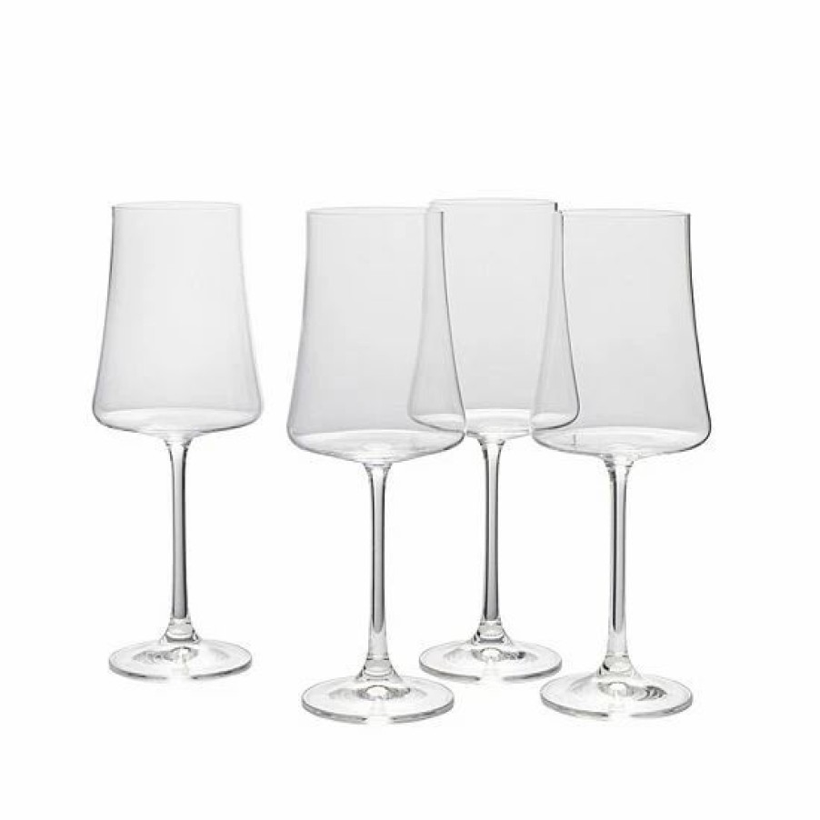 Kitchen & Dining * | Mikasa 4-Pc. Aline White Wine Glass Set