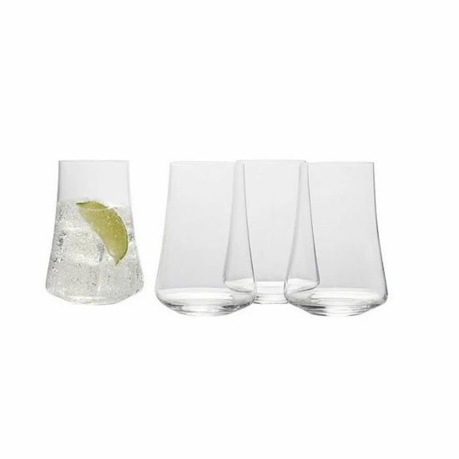 Kitchen & Dining * | Mikasa 4-Pc. Aline 17-Oz. Highball Glass Set