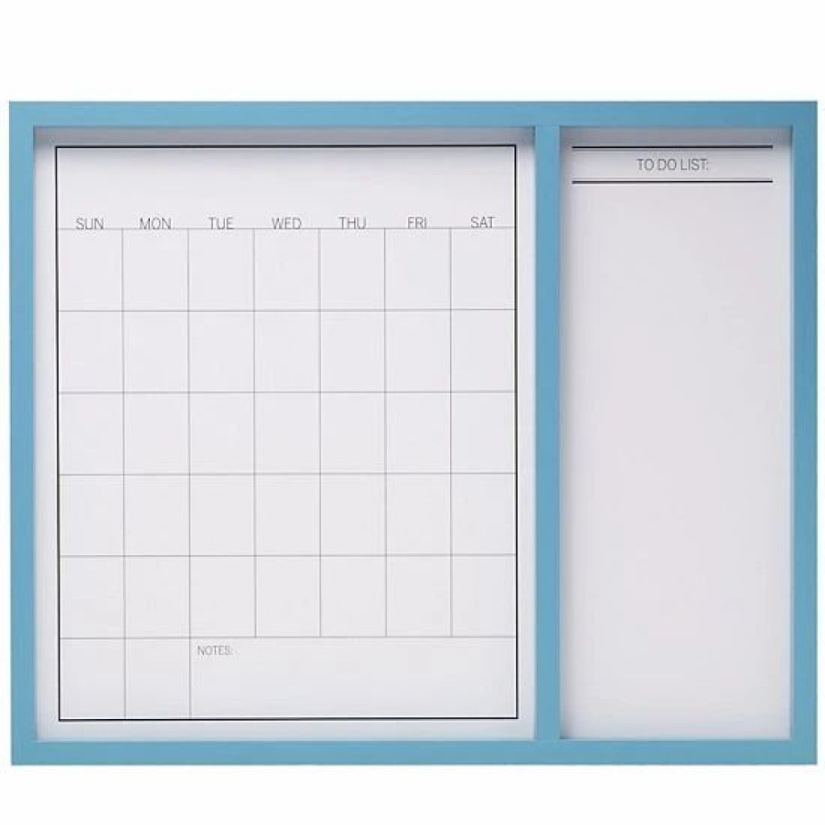 Home Decor * | Mikasa White Board Dry Erase Calendar Wall Decor