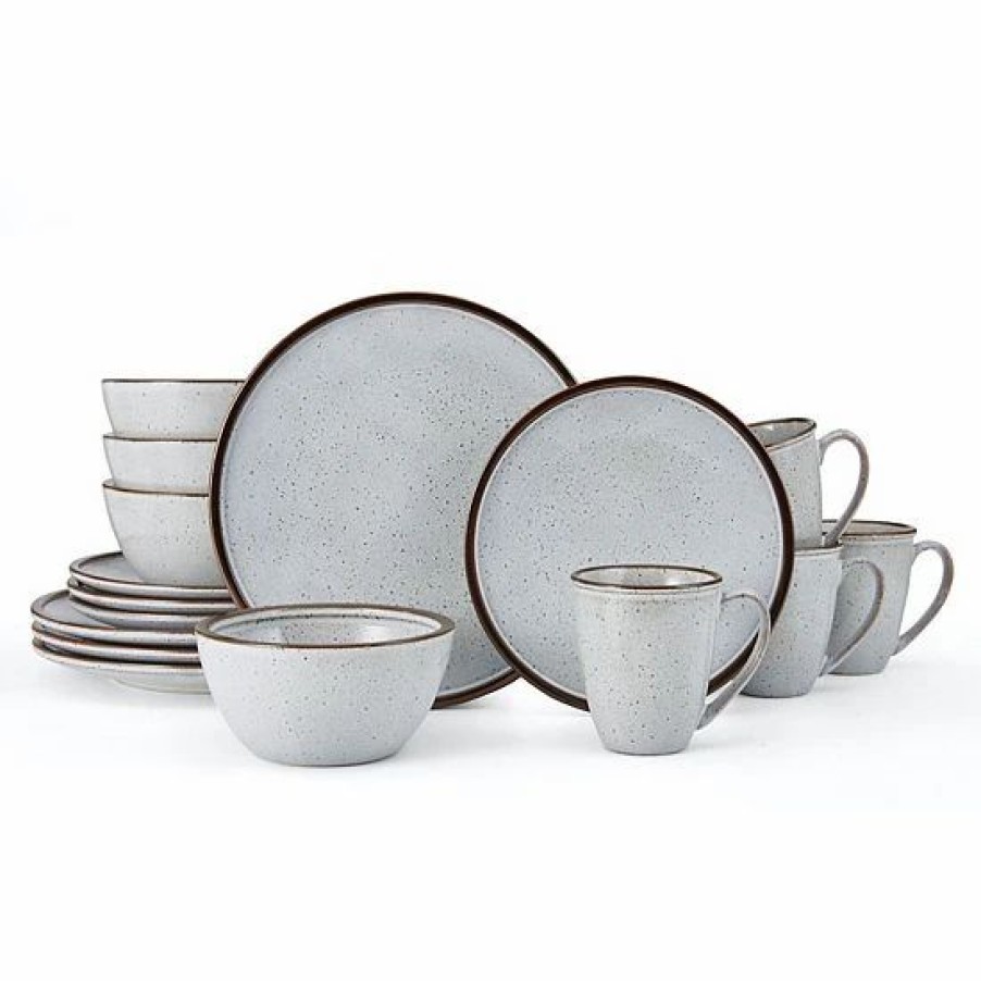 Kitchen & Dining * | Mikasa Barrett 16-Pc. Dinnerware Set