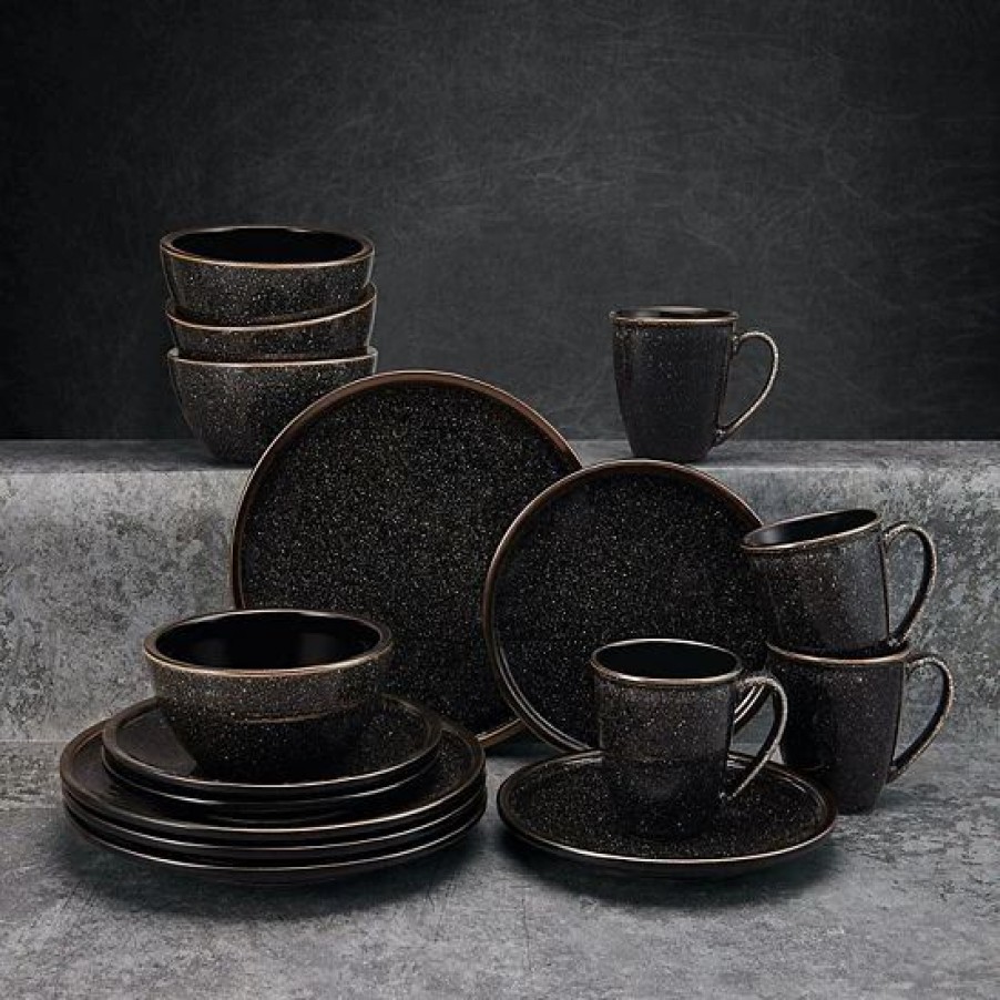 Kitchen & Dining * | Mikasa Barrett 16-Pc. Dinnerware Set