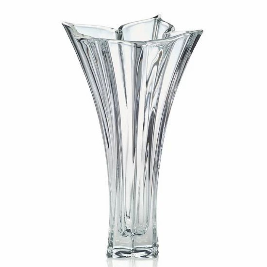 Home Decor * | Mikasa Florale Crystal Vase