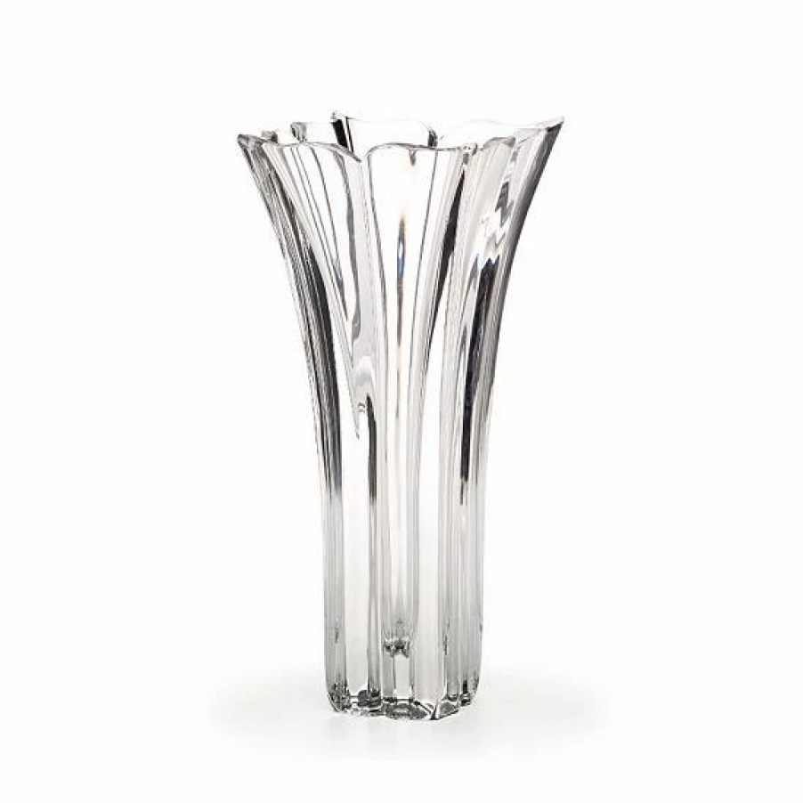 Home Decor * | Mikasa Florale Crystal Vase