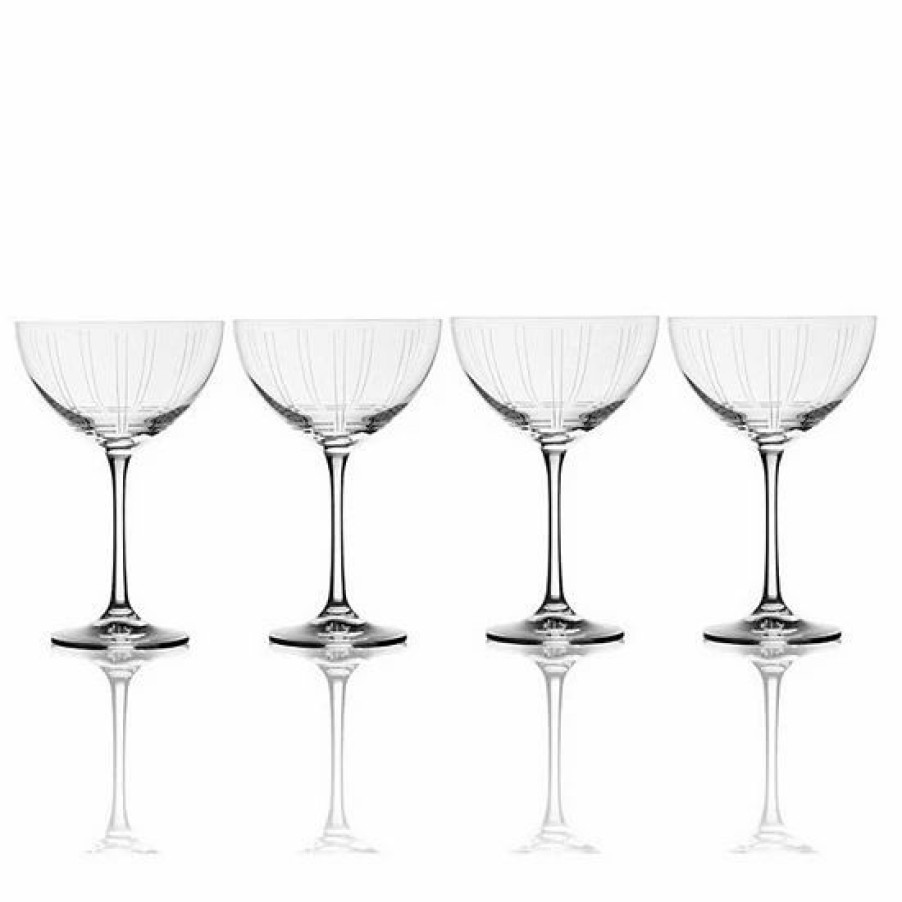 Kitchen & Dining * | Mikasa Berlin 4-Pc. Champagne Glass Set